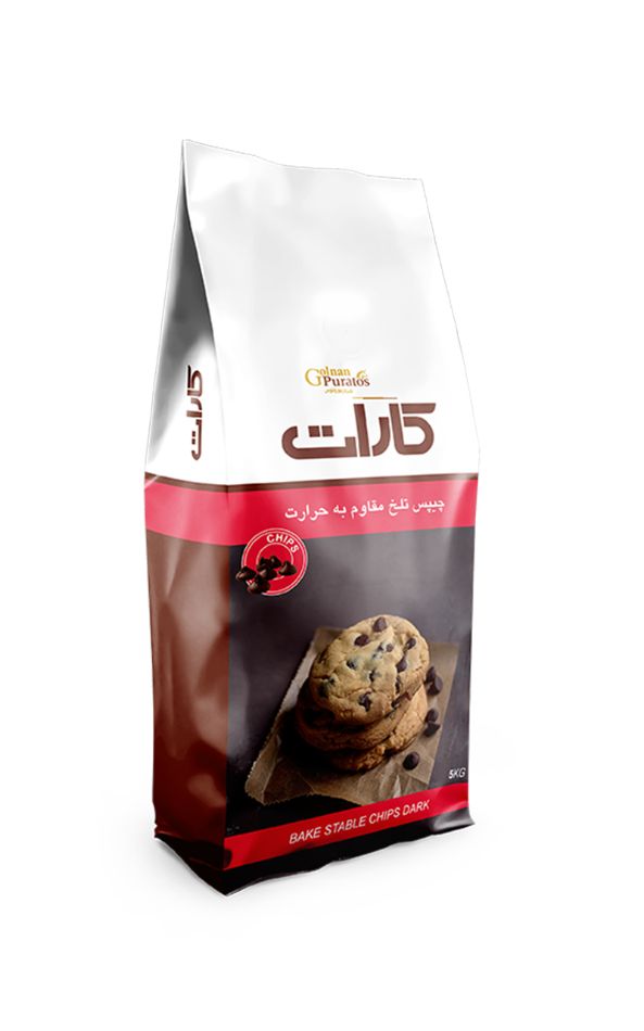 کارات کاور لوکس چیپسی تلخ مقاوم به حرارت گلنان پوراتوس 10 کیلوگرمی