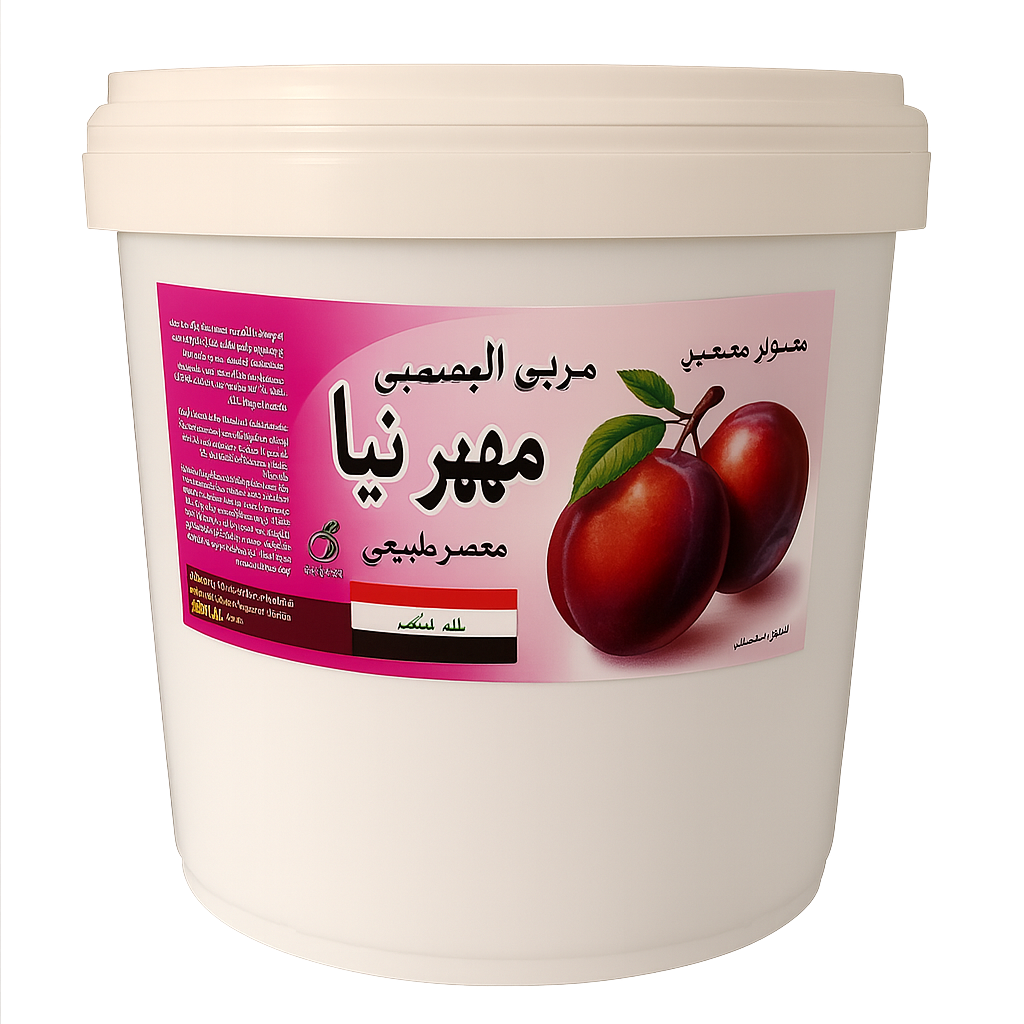 مربا سیب 12 کیلویی مهرنیا