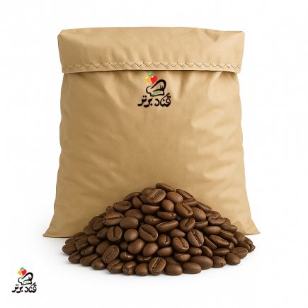 قهوه دان ربوستا برزیل 6 کیلوگرمی (عمده)
